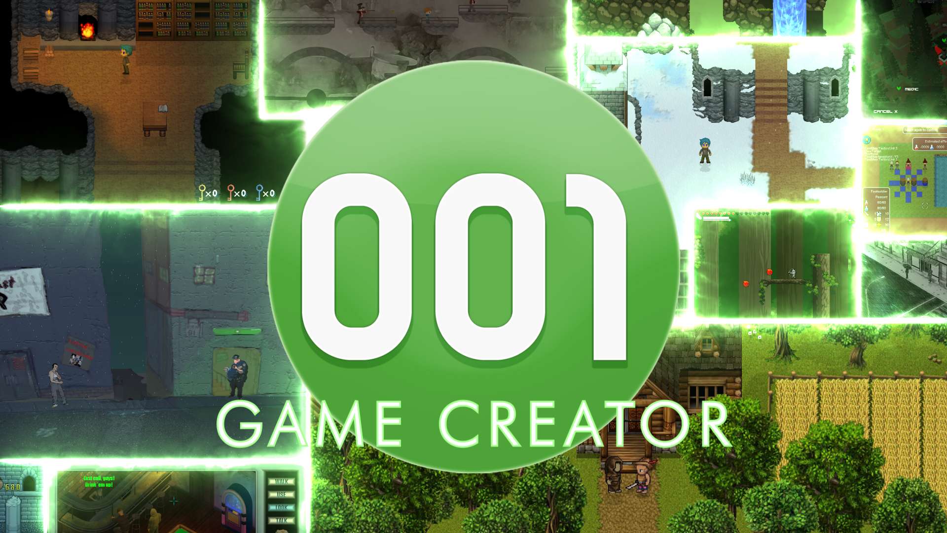 Free Game Maker Software :: 001 Game Creator :: Home