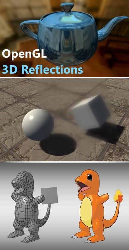 more shaders such as: reflect – blur – cell